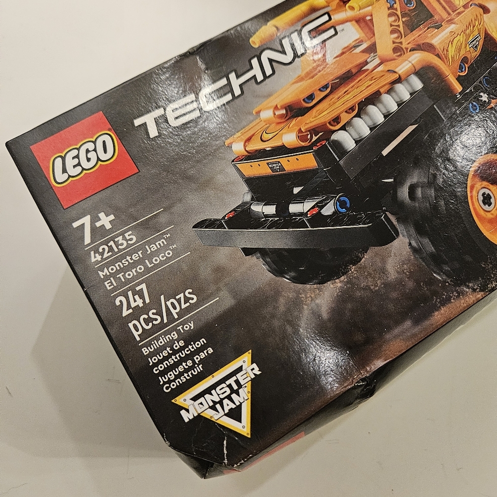 RetiredLEGO Technic Monster Jam El Toro Loco, 2 in 1 Pull Back Truck NEW - Picture 6 of 8